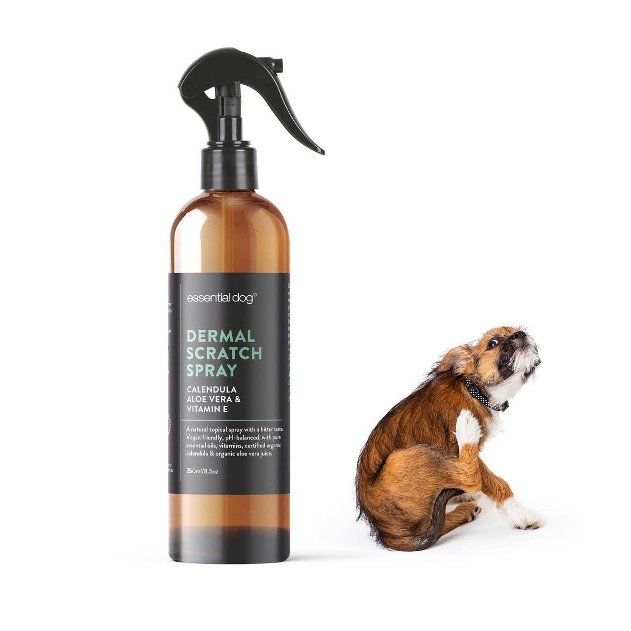 Essential Dog - Spray anti-démangeaisons et rayures dermiques (aloès et calendula)
